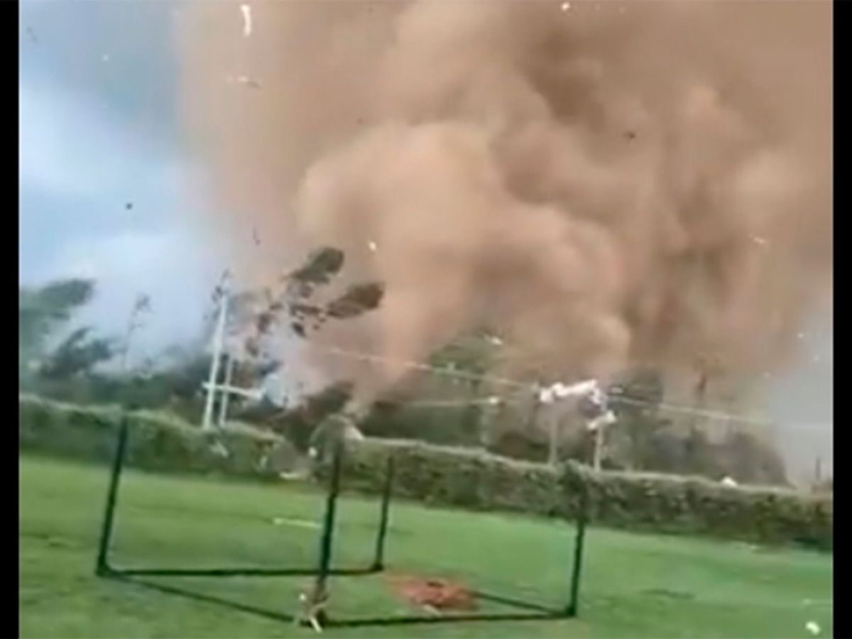Imagen ilustrativa: Un tornado sorprende en la zona central de Chile y provoca daños en viviendas, vehículos y un colegio